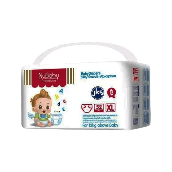 Nubaby Premium Baby Diapers XL